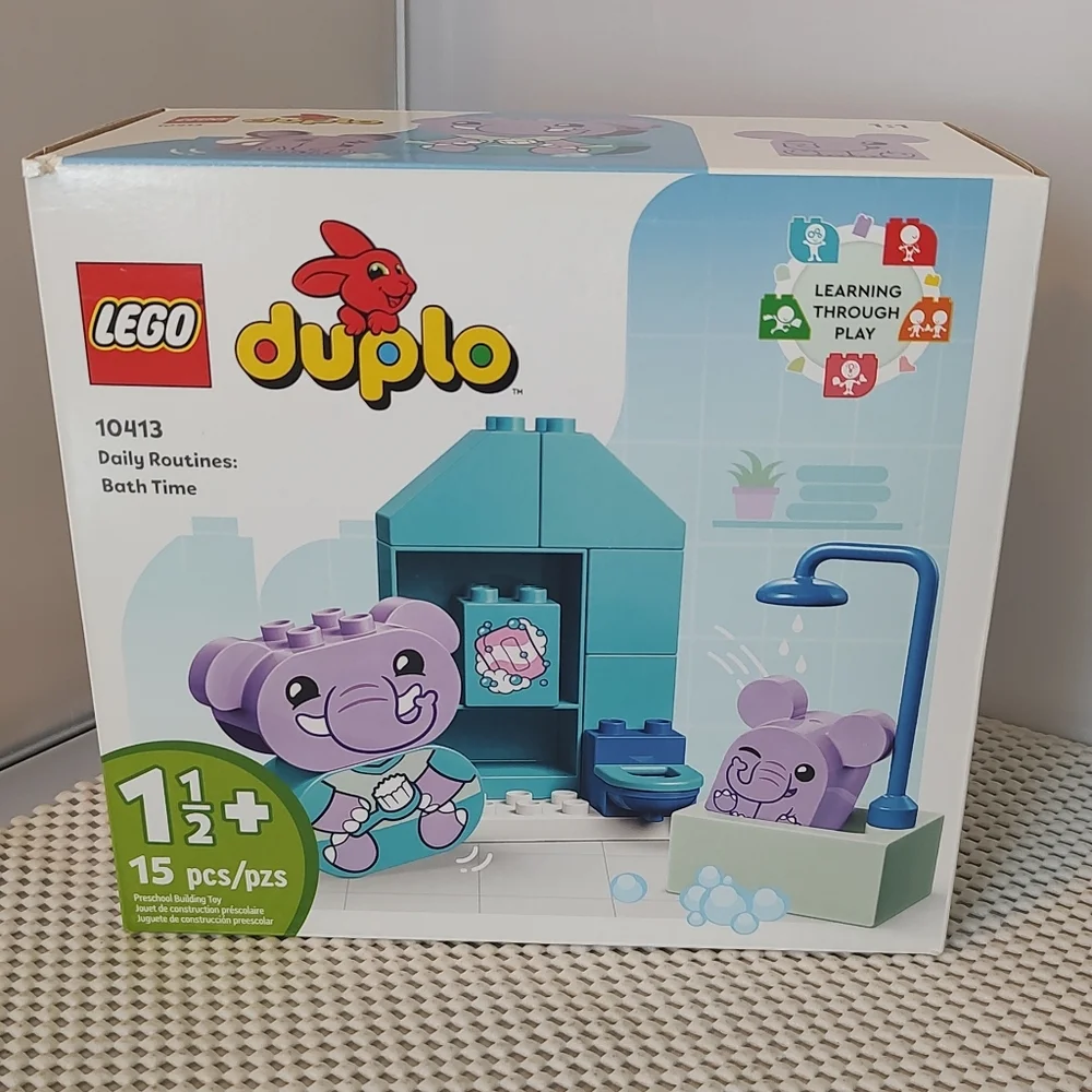 Lego 10413 Daily Routines: Bath Time Duplo Building Set NWT